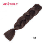 Load image into Gallery viewer, Miss Rola 100g 24 Inch Single Ombre Color Synthetic Hair
