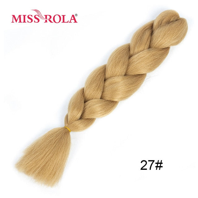 Miss Rola 100g 24 Inch Single Ombre Color Synthetic Hair