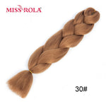 Load image into Gallery viewer, Miss Rola 100g 24 Inch Single Ombre Color Synthetic Hair
