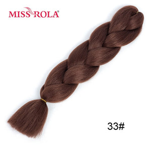 Miss Rola 100g 24 Inch Single Ombre Color Synthetic Hair