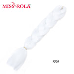 Load image into Gallery viewer, Miss Rola 100g 24 Inch Single Ombre Color Synthetic Hair
