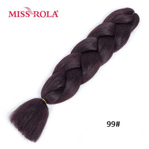 Miss Rola 100g 24 Inch Single Ombre Color Synthetic Hair