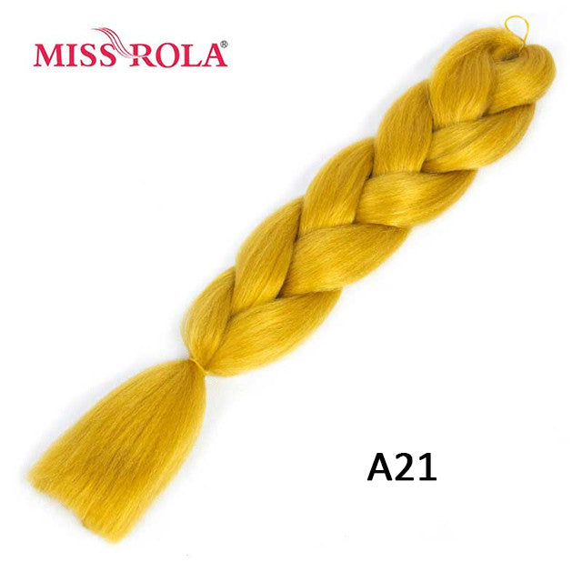 Miss Rola 100g 24 Inch Single Ombre Color Synthetic Hair