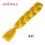 Load image into Gallery viewer, Miss Rola 100g 24 Inch Single Ombre Color Synthetic Hair
