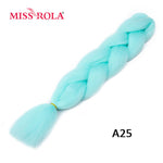 Load image into Gallery viewer, Miss Rola 100g 24 Inch Single Ombre Color Synthetic Hair
