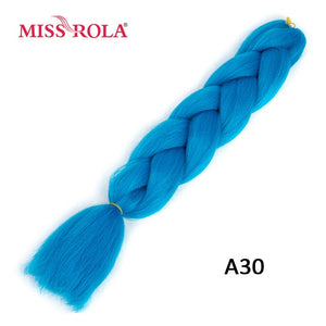 Miss Rola 100g 24 Inch Single Ombre Color Synthetic Hair