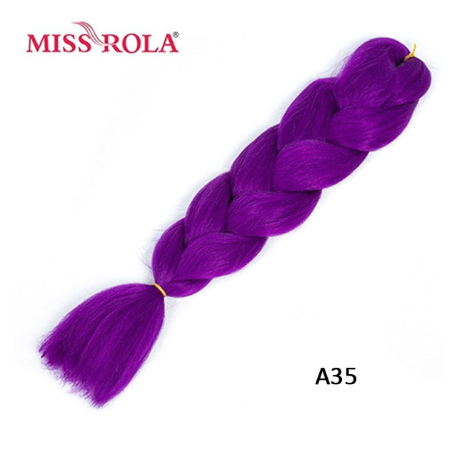 Miss Rola 100g 24 Inch Single Ombre Color Synthetic Hair