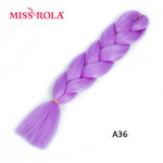 Load image into Gallery viewer, Miss Rola 100g 24 Inch Single Ombre Color Synthetic Hair
