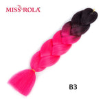 Load image into Gallery viewer, Miss Rola 100g 24 Inch Single Ombre Color Synthetic Hair
