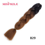 Load image into Gallery viewer, Miss Rola 100g 24 Inch Single Ombre Color Synthetic Hair
