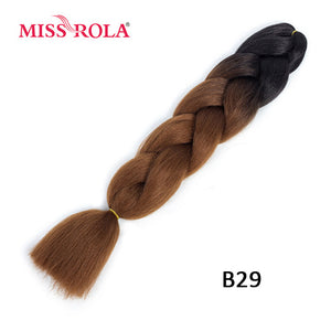 Miss Rola 100g 24 Inch Single Ombre Color Synthetic Hair