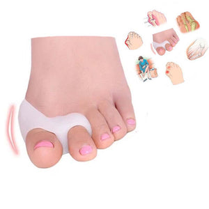 2pcs=1Pair Gel Foot Care Tool Bunion Corrector Bone Big Toe Protector