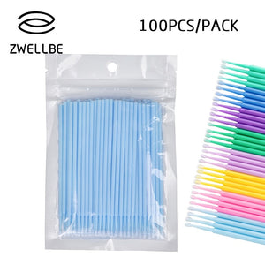 100Pcs/bag Disposable MicroBrush