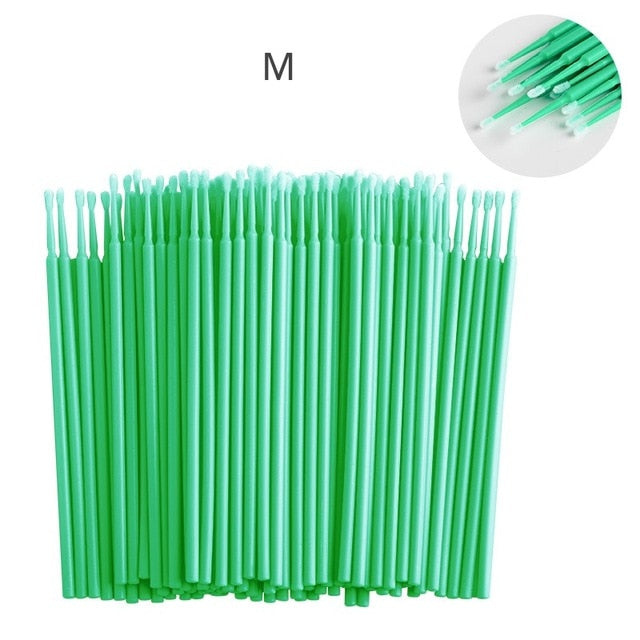 100Pcs/bag Disposable MicroBrush