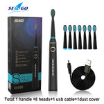 Load image into Gallery viewer, Seago Sonic Electric Toothbrush USB Rechargeable adult Waterproof
