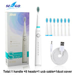 Load image into Gallery viewer, Seago Sonic Electric Toothbrush USB Rechargeable adult Waterproof
