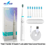 Load image into Gallery viewer, Seago Sonic Electric Toothbrush USB Rechargeable adult Waterproof
