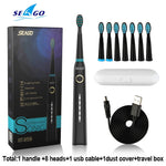 Load image into Gallery viewer, Seago Sonic Electric Toothbrush USB Rechargeable adult Waterproof
