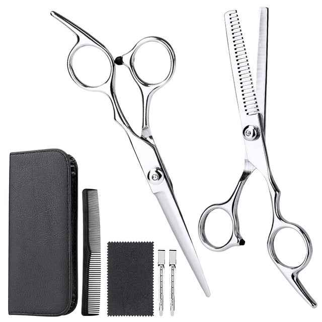 YBLNTEK 7/9 PCS Professional Hairdressing Scissors Kit Hair Cutting