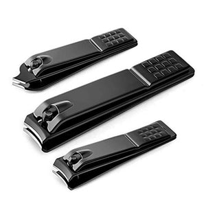 Black Stainless Steel Nail Clipper 3style Nail Cutting Machine