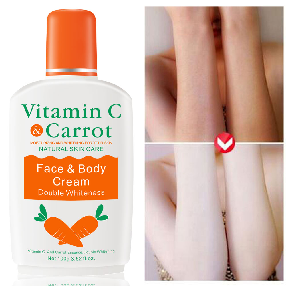 Vitamin C Carrot Bleaching Facial Body Cream