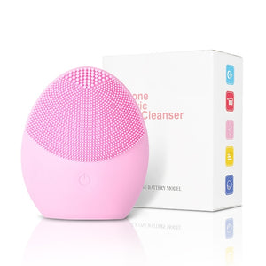 Electric Mini facial  Brush massager brush for wash face cleanser machine