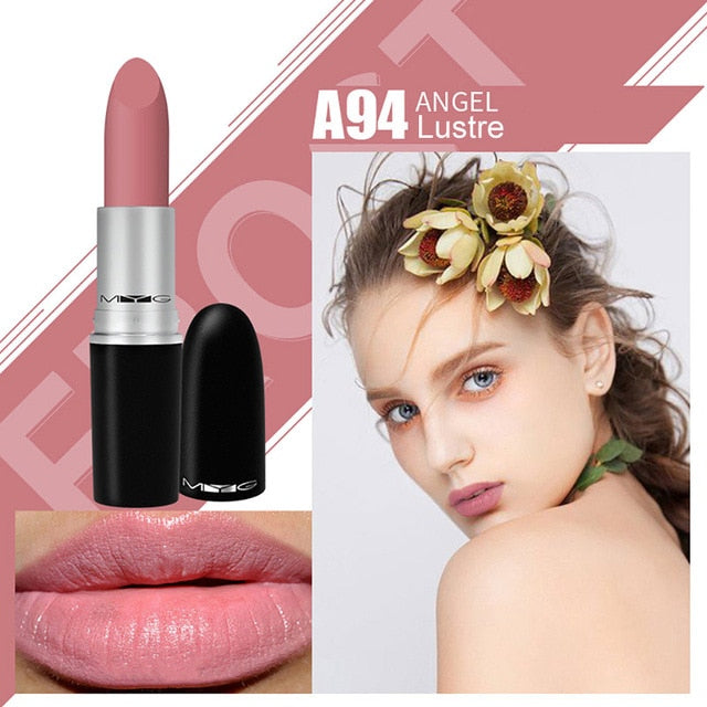 Top Quality MYG Matte Lipstick professional Lips Makeup Long-lasting Waterproof