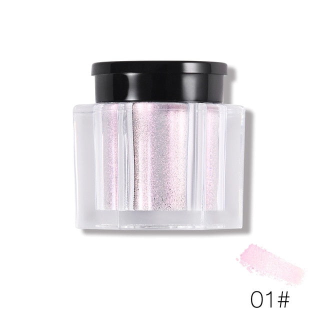 UCANBE 8 Colors Duo-Chrome Glitter Eyeshadow Powder