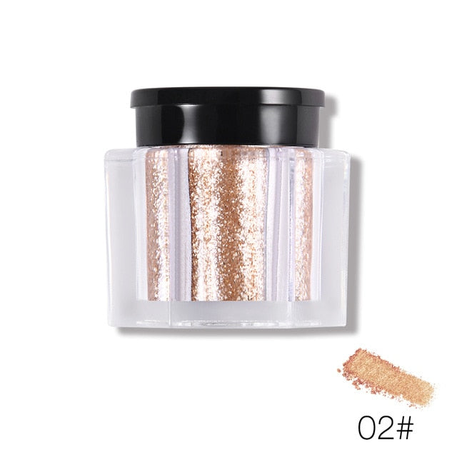 UCANBE 8 Colors Duo-Chrome Glitter Eyeshadow Powder