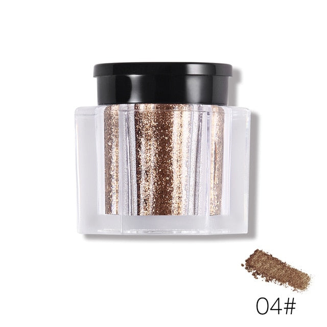 UCANBE 8 Colors Duo-Chrome Glitter Eyeshadow Powder