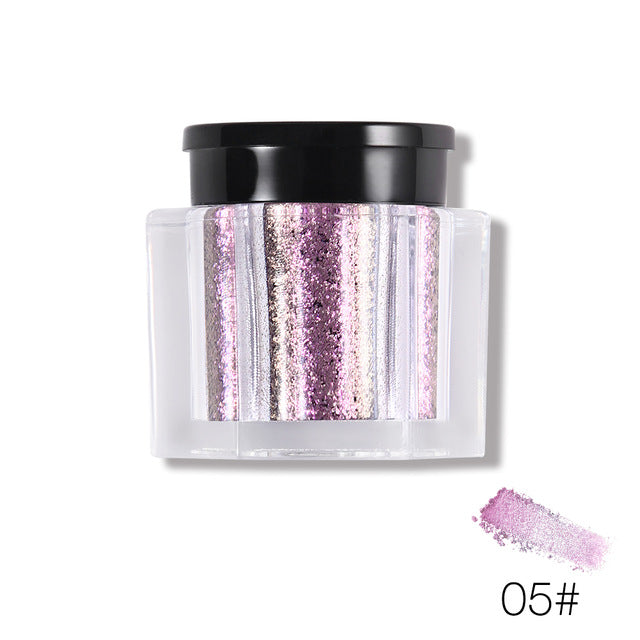 UCANBE 8 Colors Duo-Chrome Glitter Eyeshadow Powder