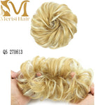 Load image into Gallery viewer, MERISIHAIR Girls Curly Scrunchie Chignon With Rubber Band
