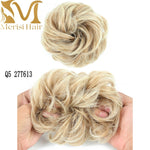 Load image into Gallery viewer, MERISIHAIR Girls Curly Scrunchie Chignon With Rubber Band
