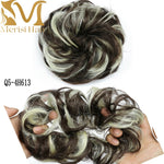 Load image into Gallery viewer, MERISIHAIR Girls Curly Scrunchie Chignon With Rubber Band
