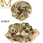 Load image into Gallery viewer, MERISIHAIR Girls Curly Scrunchie Chignon With Rubber Band
