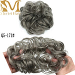 Load image into Gallery viewer, MERISIHAIR Girls Curly Scrunchie Chignon With Rubber Band
