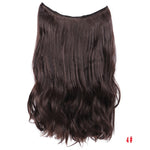 Load image into Gallery viewer, Allaosify 24&quot; Invisible Wire No Clips In Hair Extensions
