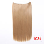 Load image into Gallery viewer, Allaosify 24&quot; Invisible Wire No Clips In Hair Extensions
