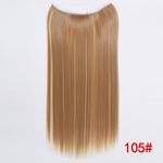 Load image into Gallery viewer, Allaosify 24&quot; Invisible Wire No Clips In Hair Extensions
