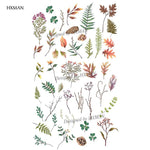 Load image into Gallery viewer, HXMAN Flower Temporary Tattoo Sticker Waterproof Fashion Women
