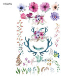 Load image into Gallery viewer, HXMAN Flower Temporary Tattoo Sticker Waterproof Fashion Women
