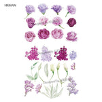 Load image into Gallery viewer, HXMAN Flower Temporary Tattoo Sticker Waterproof Fashion Women
