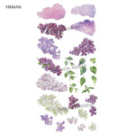 Load image into Gallery viewer, HXMAN Flower Temporary Tattoo Sticker Waterproof Fashion Women
