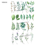 Load image into Gallery viewer, HXMAN Flower Temporary Tattoo Sticker Waterproof Fashion Women
