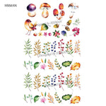 Load image into Gallery viewer, HXMAN Flower Temporary Tattoo Sticker Waterproof Fashion Women
