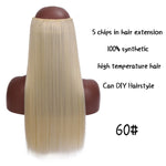 Load image into Gallery viewer, SHANGKE Hair 24&#39;&#39; Long Straight Women Clip in Hair Extensions
