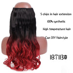 Load image into Gallery viewer, SHANGKE Hair 24&#39;&#39; Long Straight Women Clip in Hair Extensions
