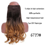 Load image into Gallery viewer, SHANGKE Hair 24&#39;&#39; Long Straight Women Clip in Hair Extensions
