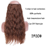 Load image into Gallery viewer, SHANGKE Hair 24&#39;&#39; Long Straight Women Clip in Hair Extensions
