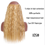 Load image into Gallery viewer, SHANGKE Hair 24&#39;&#39; Long Straight Women Clip in Hair Extensions
